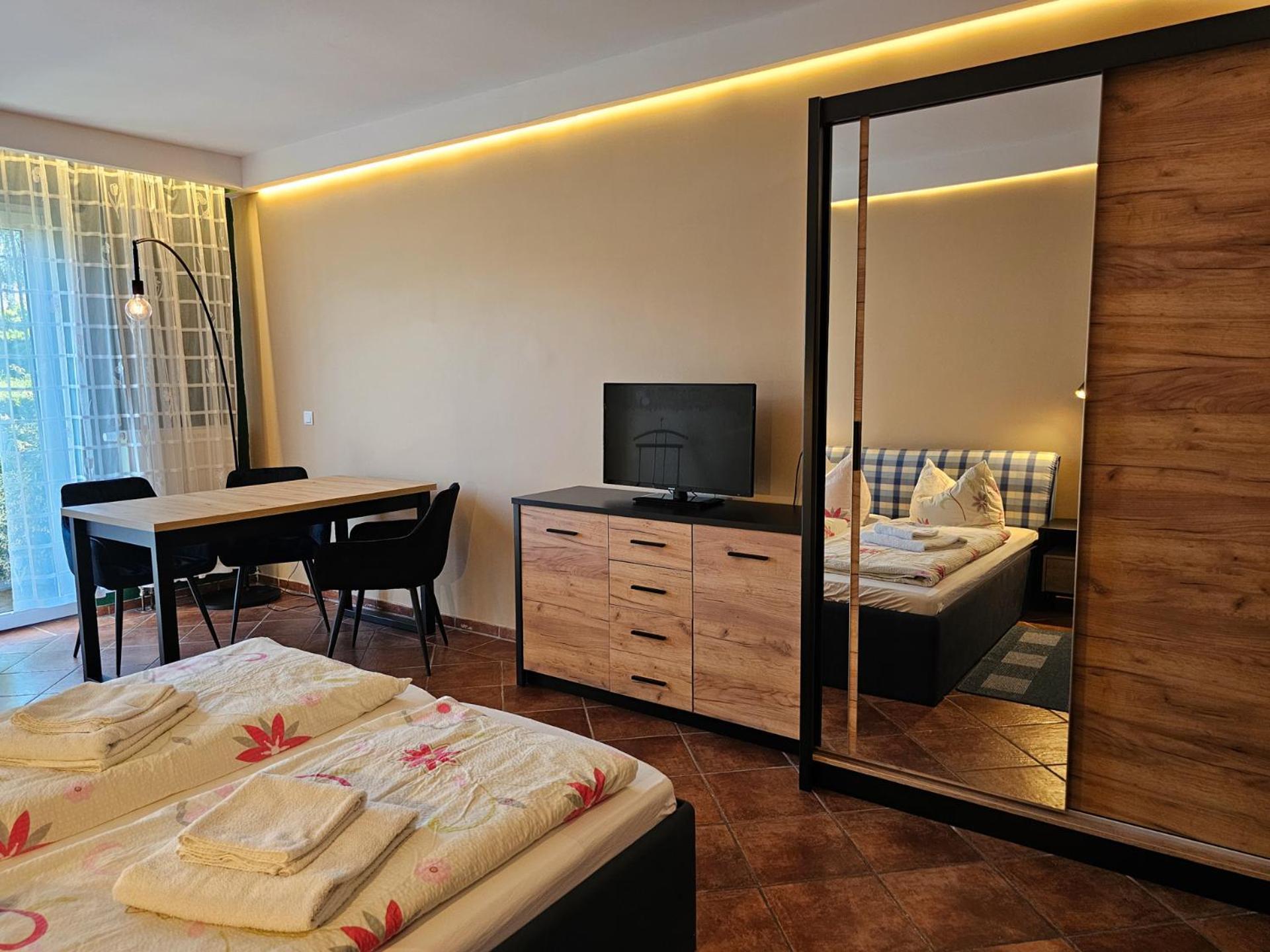 Pension Achterland Mellenthin Kamer foto